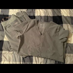 Limited Edition Dark Space Grey Figs Scrubs